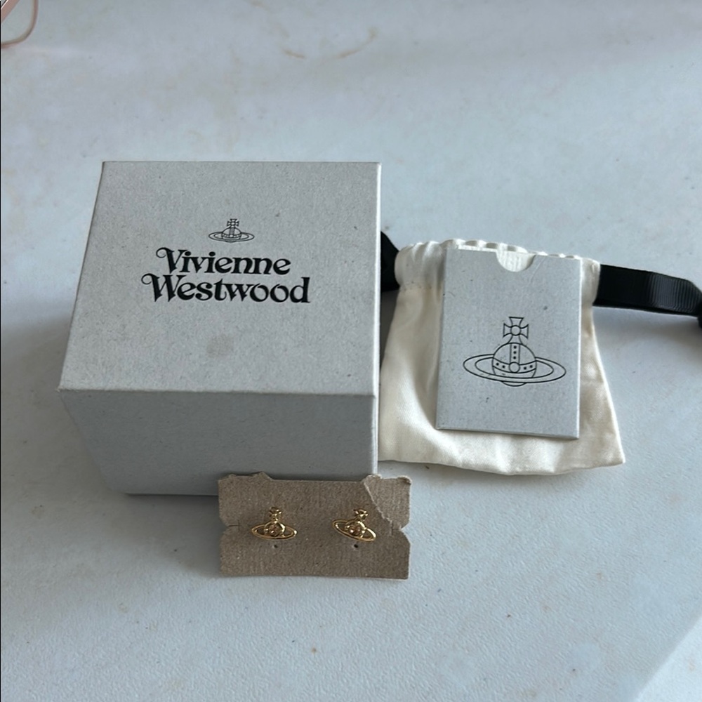 Vivienne Westwood Gold Earrings